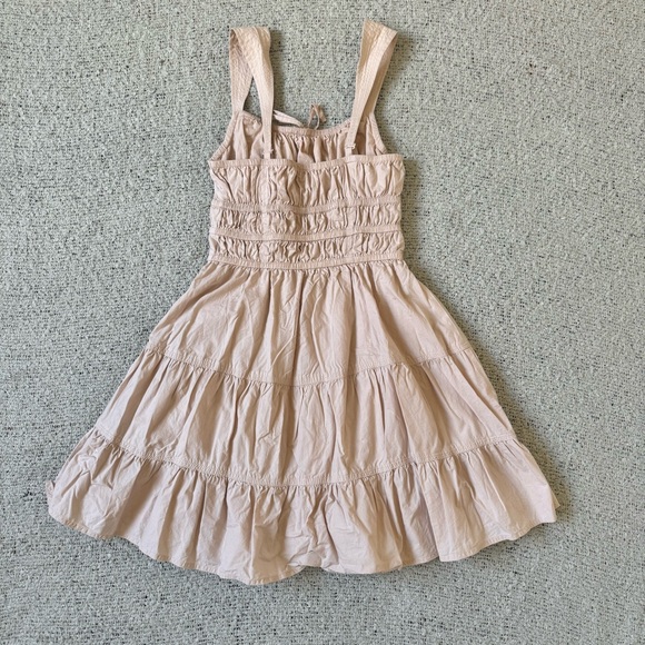 Sunday Best by Aritzia tiered cotton mini dress XS - Picture 4 of 9